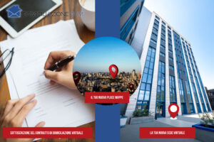 Infografica di esempio attivazione sede virtuale mappe
