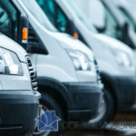 Foto di mezzi di una flotta a noleggio