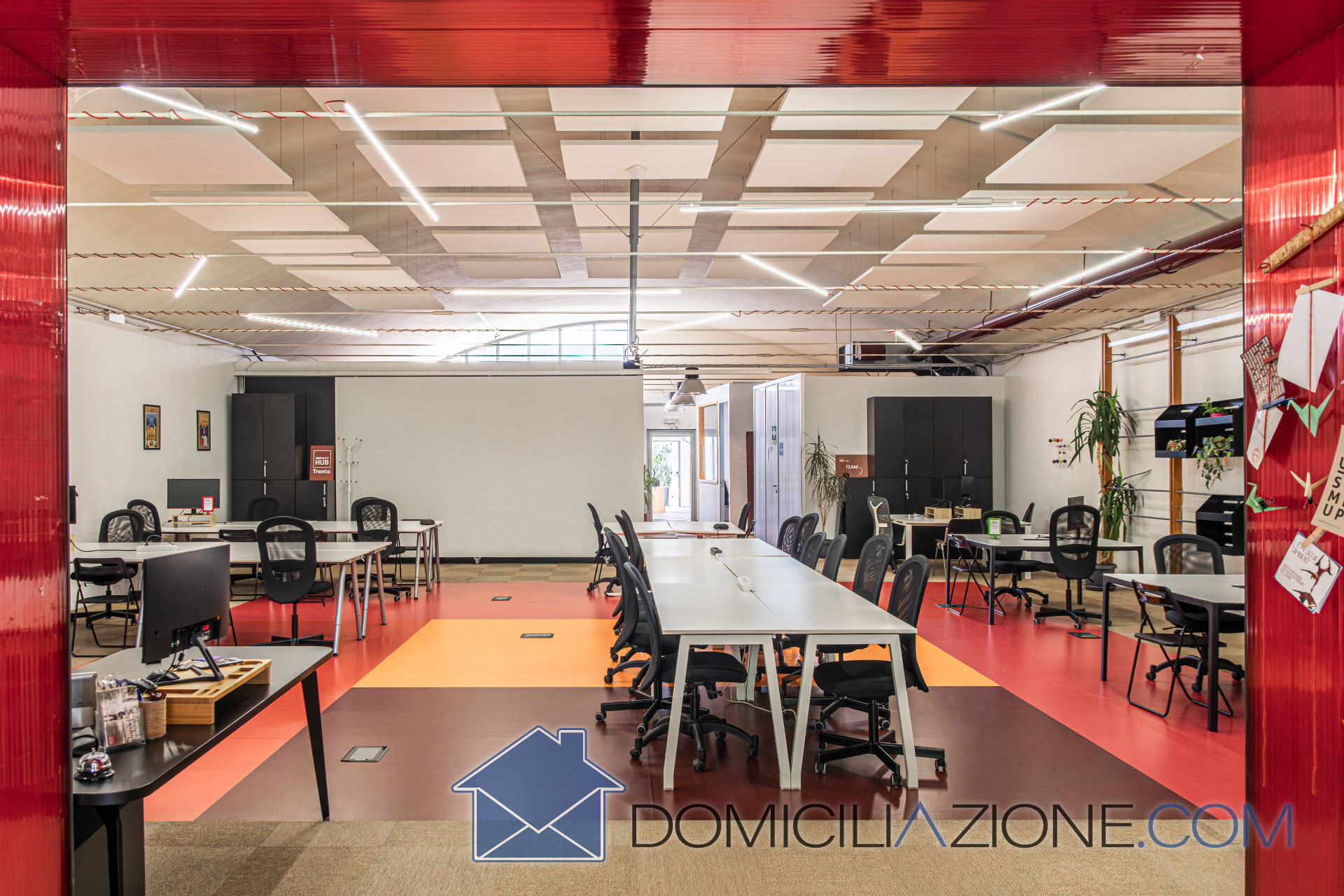 Postazioni coworking Trento